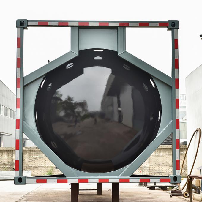 Customized ISO Tank Container 40 FT For Chemical Liquid Transportation