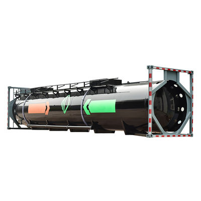 Customized ISO Tank Container 40 FT For Chemical Liquid Transportation